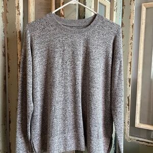 Lucky Brand Charcoal Knit Top